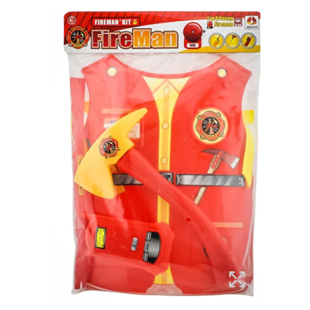 Fireman Accessories Toy Set