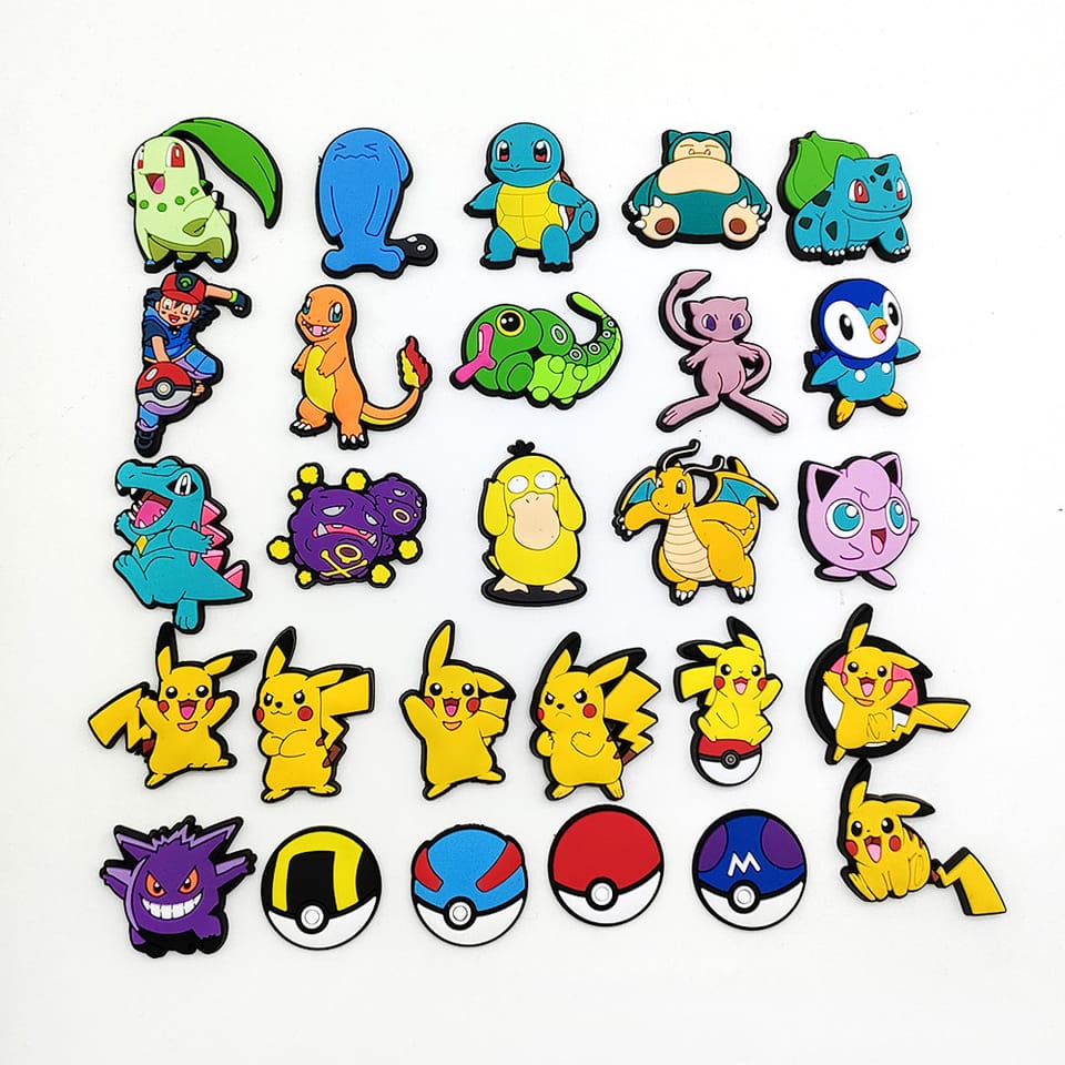 P0kemon Croc Charm (1 pc) charms jibbitz