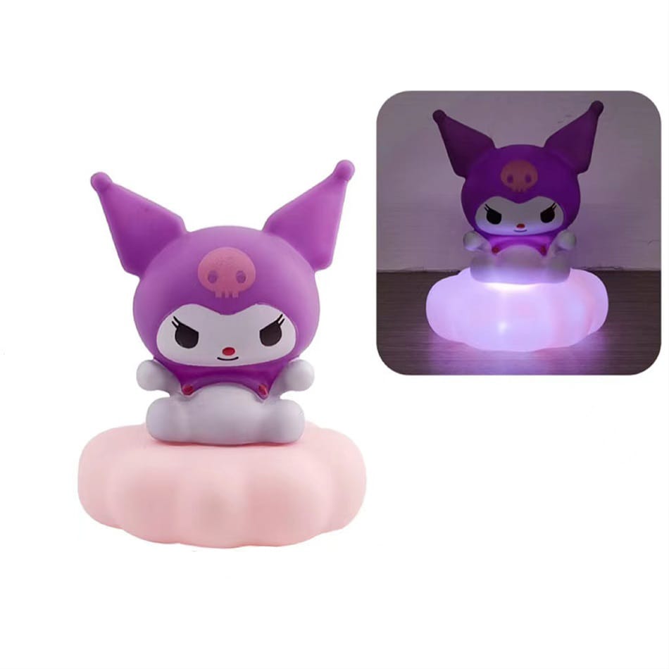 Sanrio Purple Kuromi Figurine Lamp