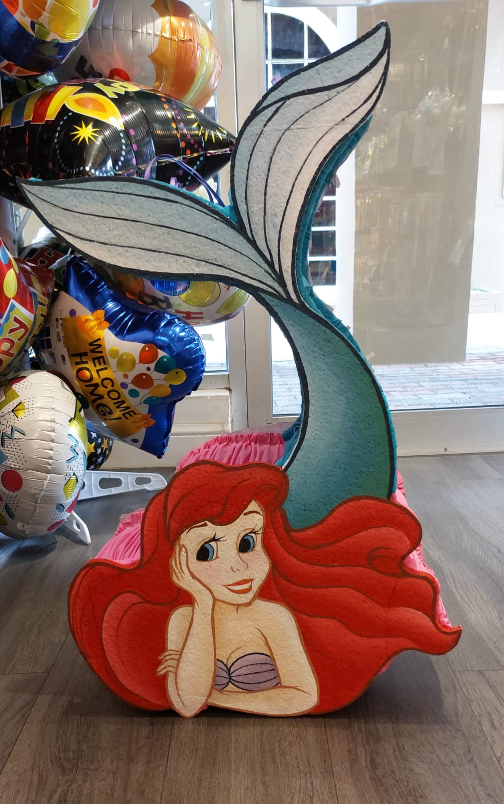 Ariel Little Mermaid Pinata Party