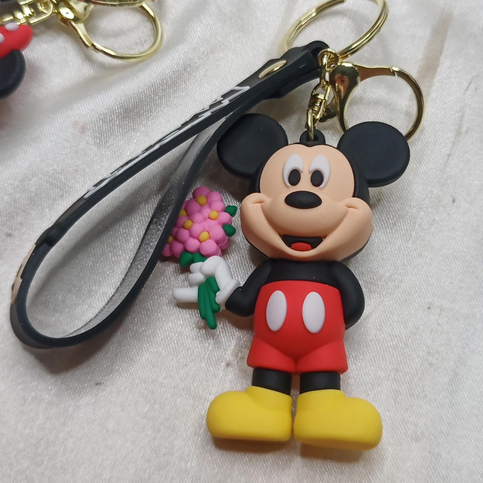Mickey Mouse Flower keychain