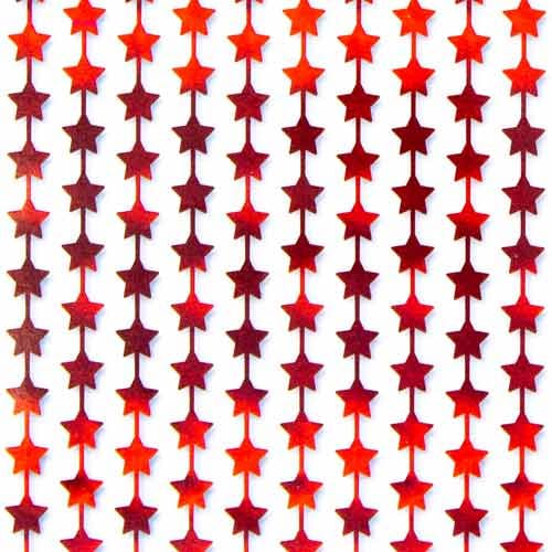 Red Star Rain Curtain