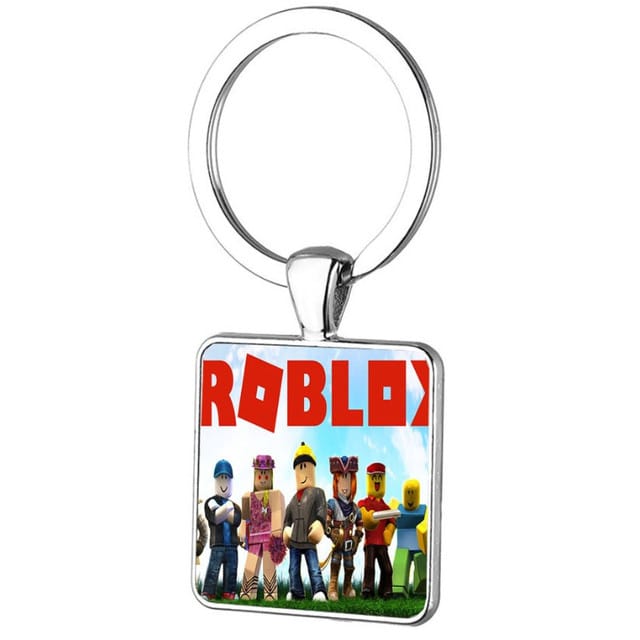 Roblox Crew Square Metal Keychain