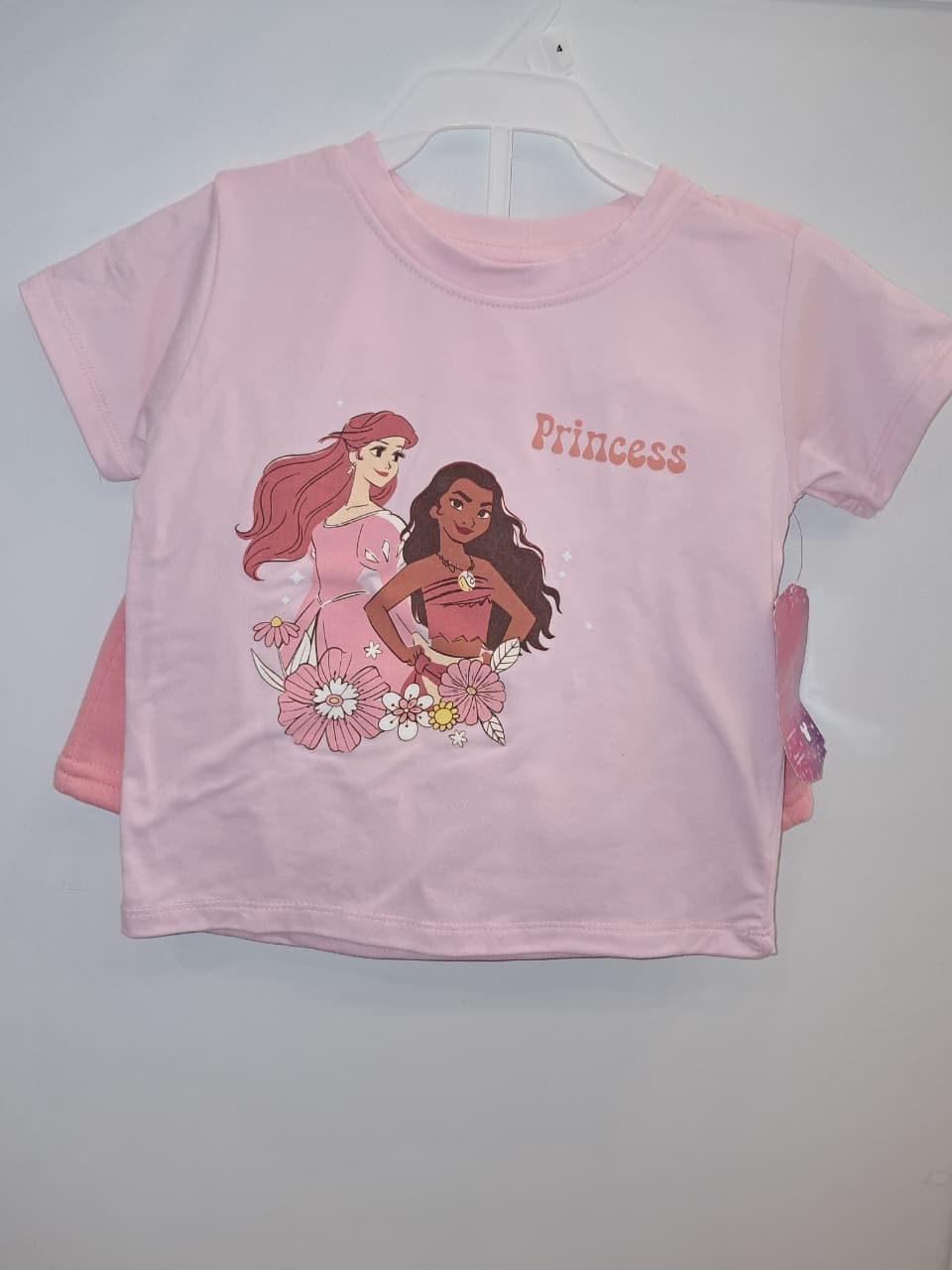 Moana & Ariel Pink 2PC Outfit Set