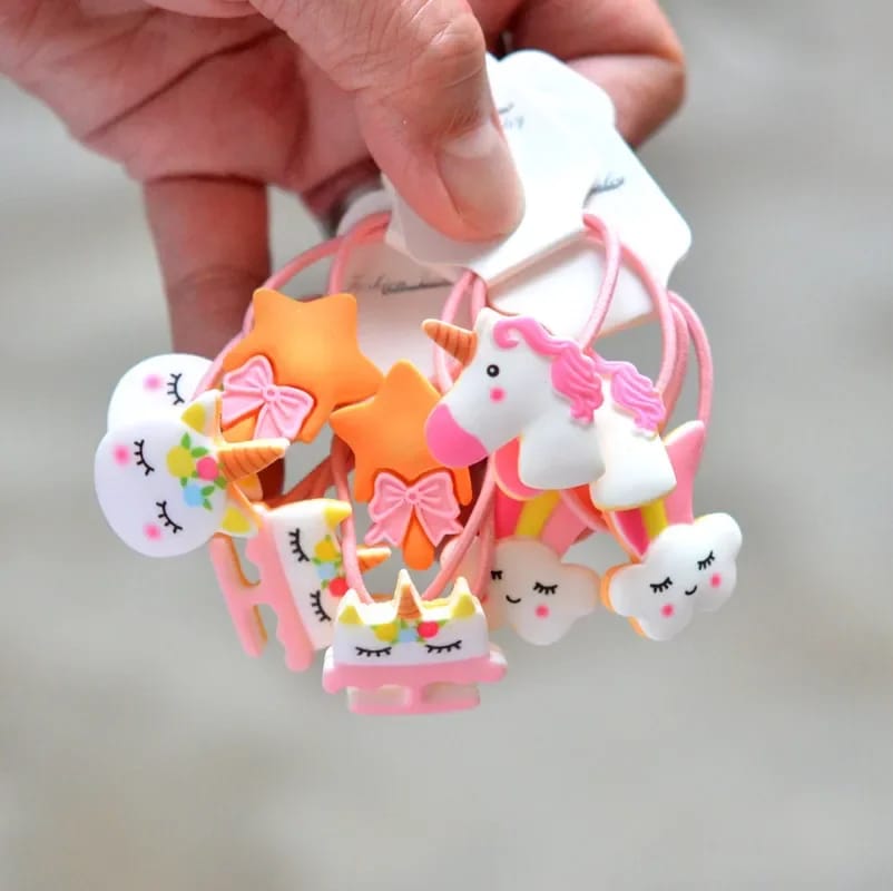 Adorable Girls Hair Ties (2PCS)