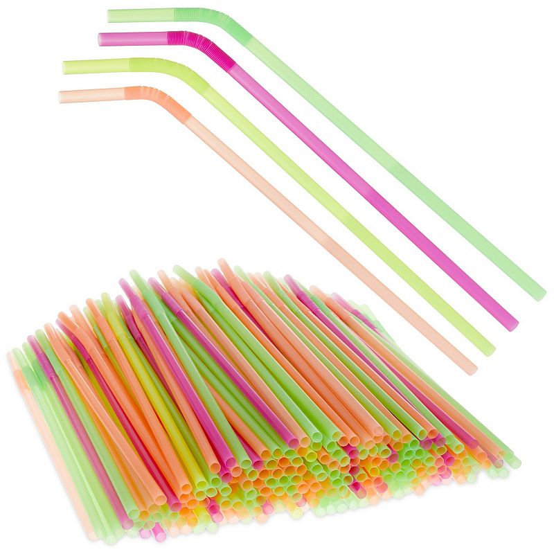 Short Flexible Drinking Straws