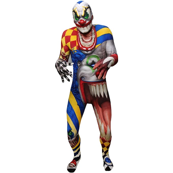 Halloween Clown Zombie Cosplay Costume