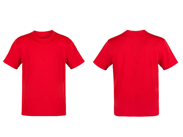 Plain Red Cotton Tshirt