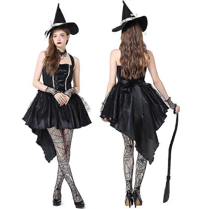 Adult Witch Black Cosplay Costume