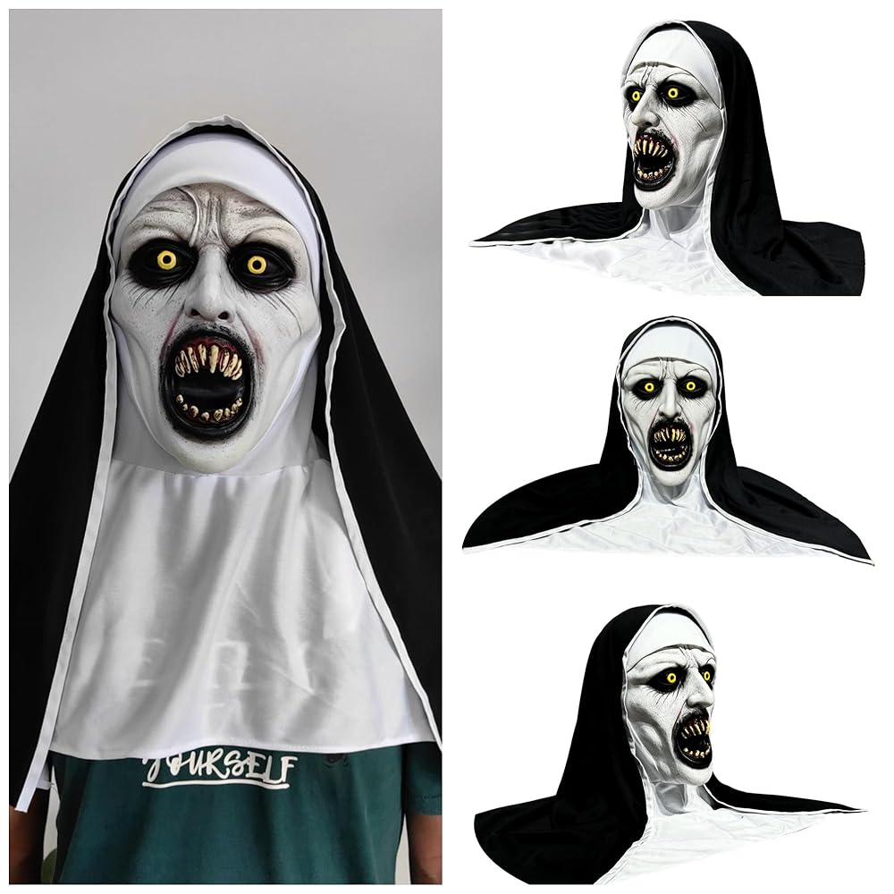 The Nun Ver 2 Halloween Face Mask
