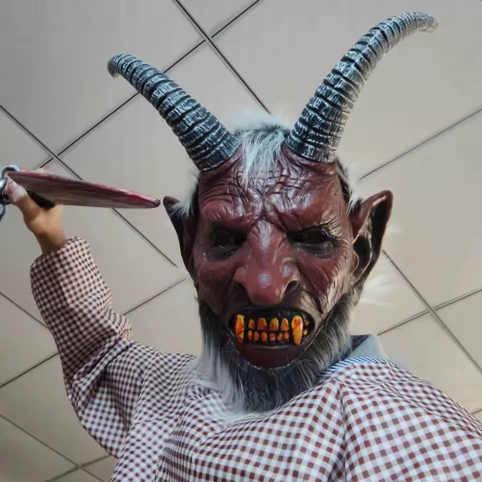 Devil Halloween Face Mask