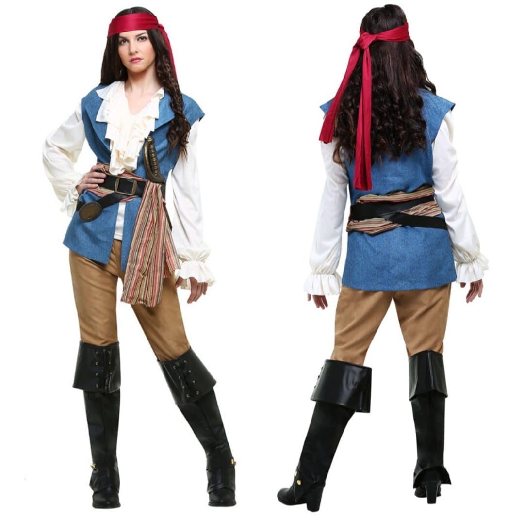 Adult Female Pirate Cosplay Costume