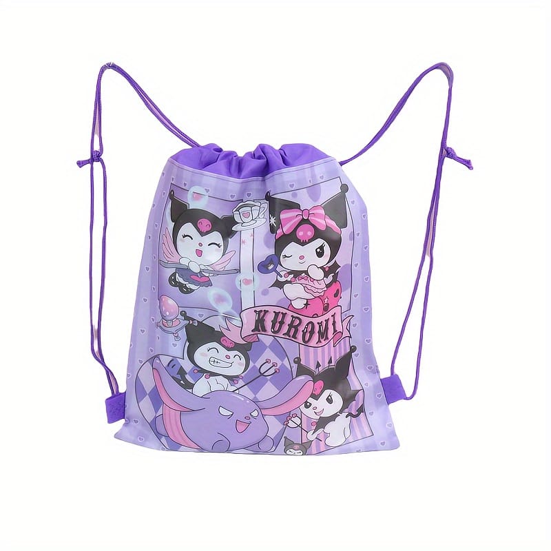 Sanrio Kuromi Pull String Bag Party School