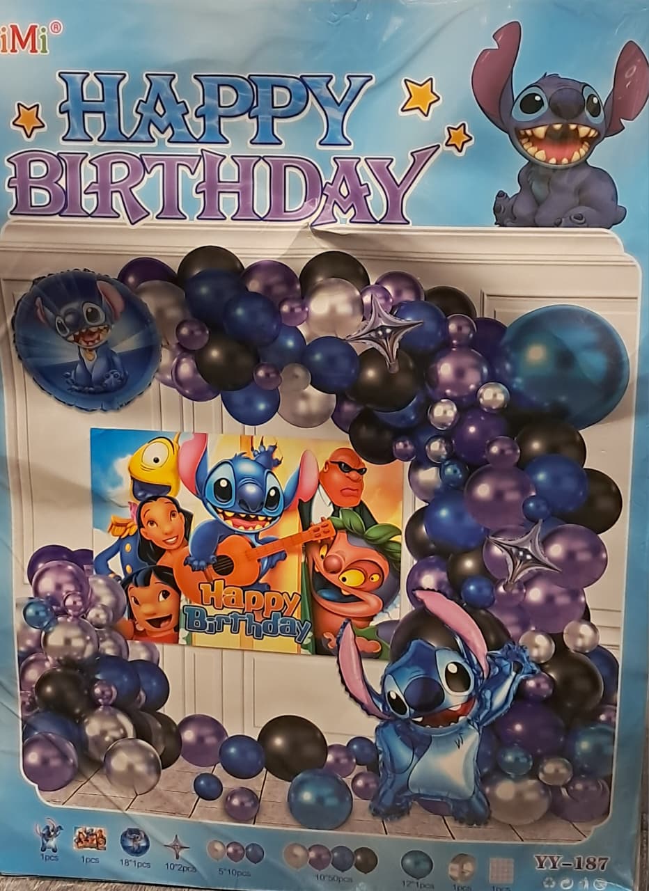 Lilo & Stitch Balloons Arch Kit