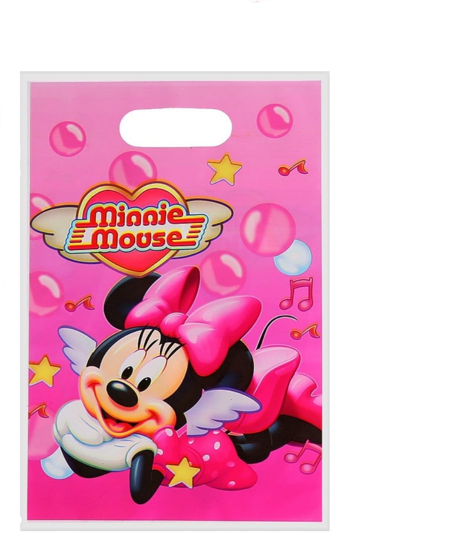 Minnie mouse party loot bags (10 pcs)