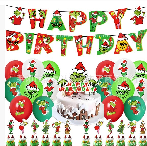 Grinch Birthday Package