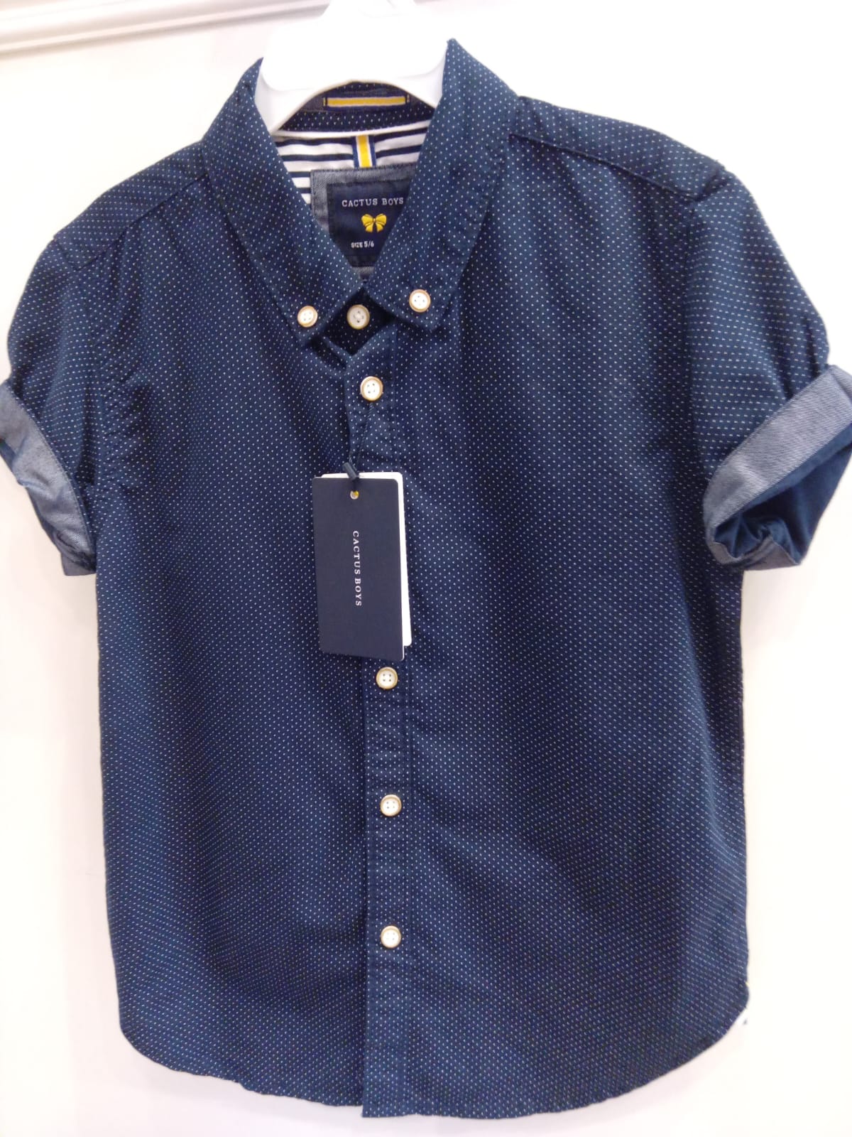 Cactus Boys Short Sleeve Shirt (US 5/6)