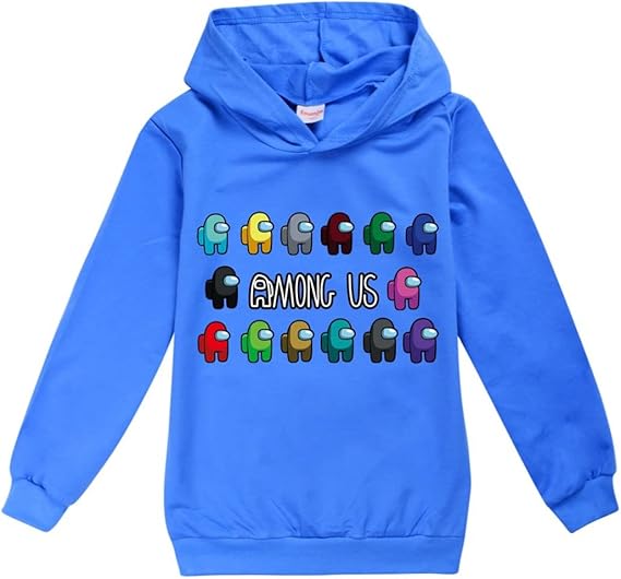 Among Us Hoodie (track suit top) blue