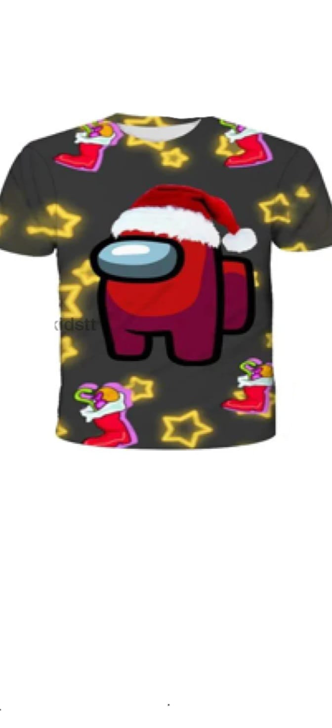Among Us Christmas Tshirt