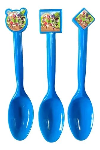 Sonic Themed Spoons