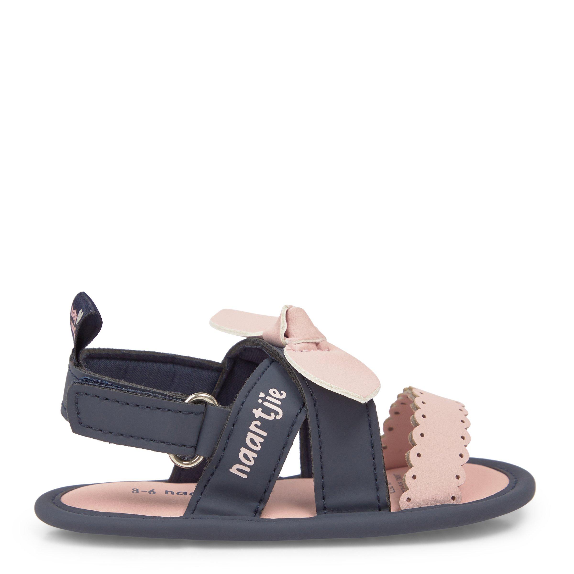 Naartjie Baby Girl Sandal( navy & pink)