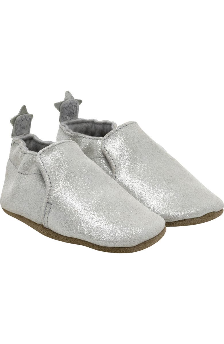Robeez Shimmer Slip-on crib shoes