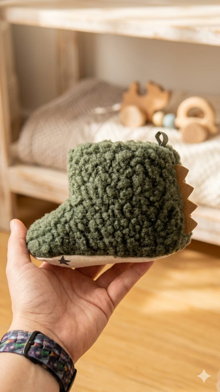 Little Earthlings Dinosaur Boots