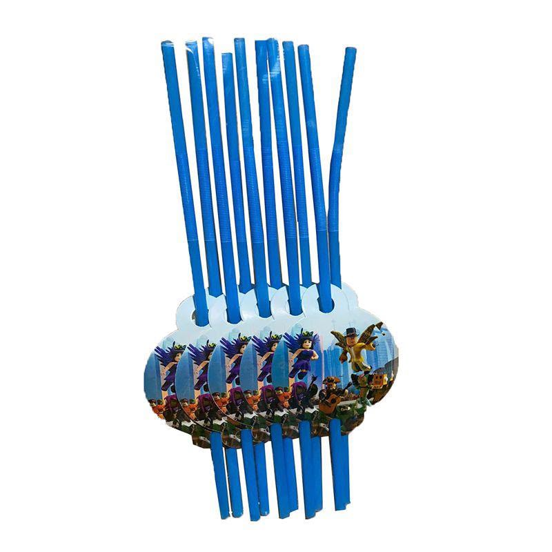 Roblox Theme Straws (10pcs)