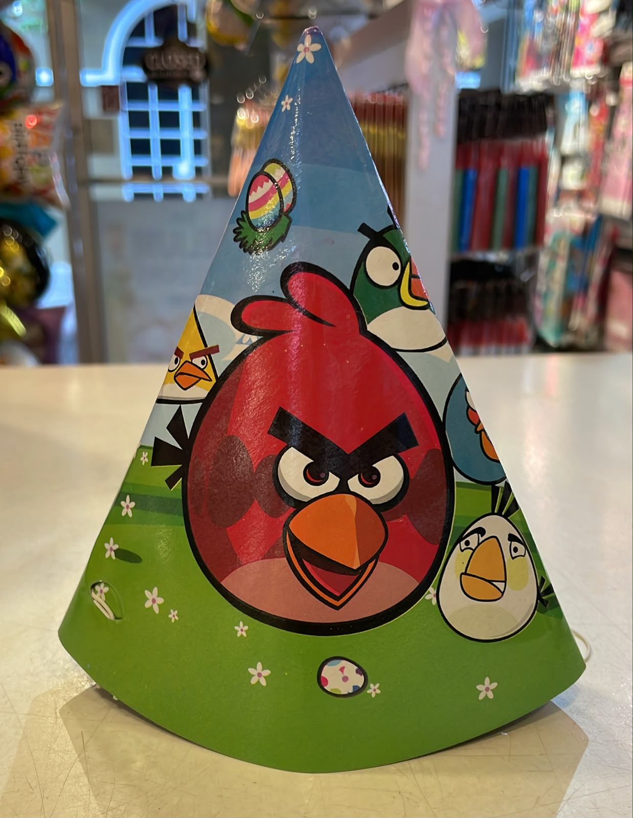 Angry Bird Party Hats (6pcs)