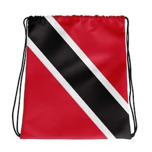Trinidad and Tobago Pullstring Bag