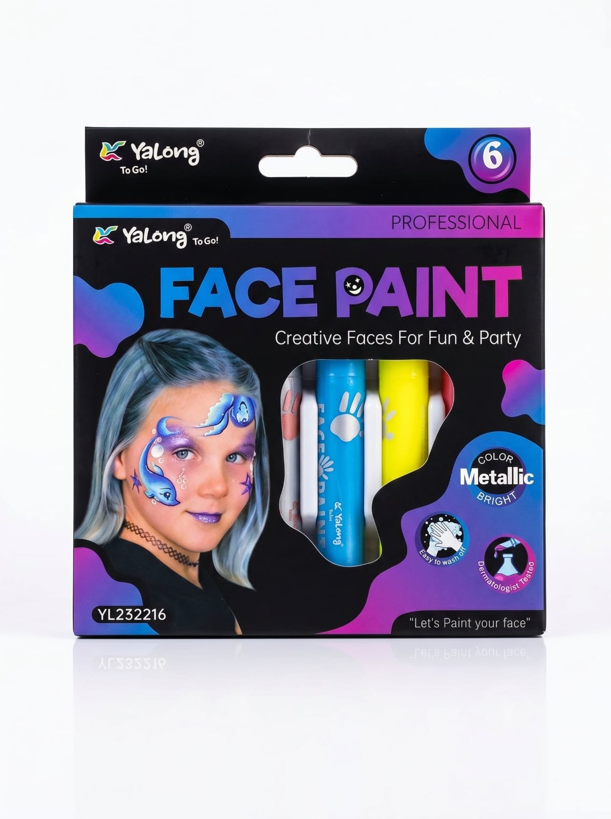 Metallic Face Paint