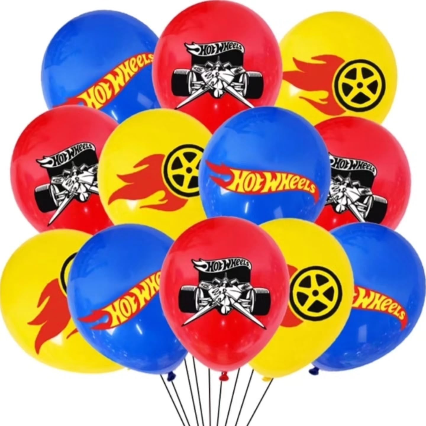 Hot Wheels Balloons (24pcs)