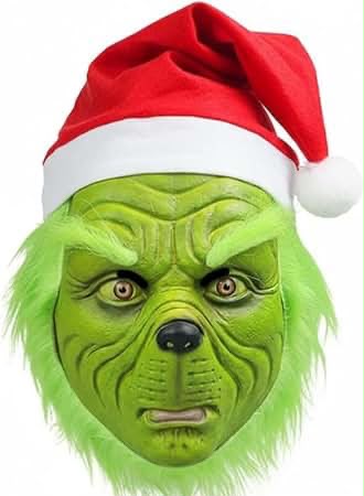 Grinch Hallowen Mask