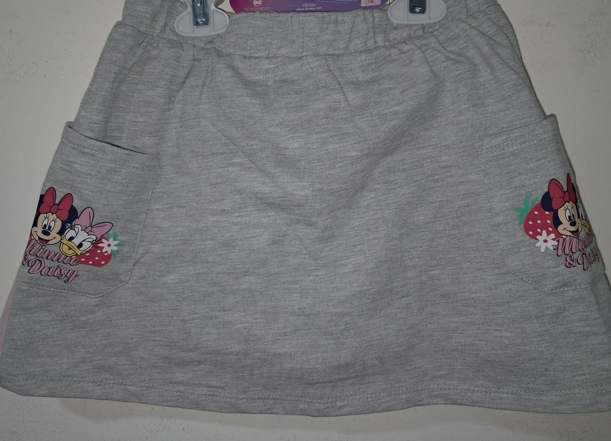 Minnie and Daisy 2 Pack Skorts (grey and pink)