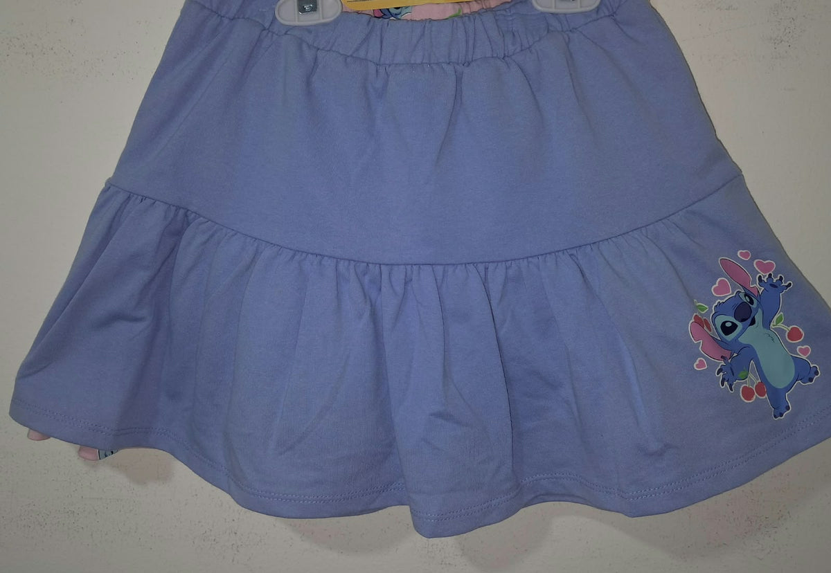Stitch Cherries 2 Pack Skorts (blue and pink)