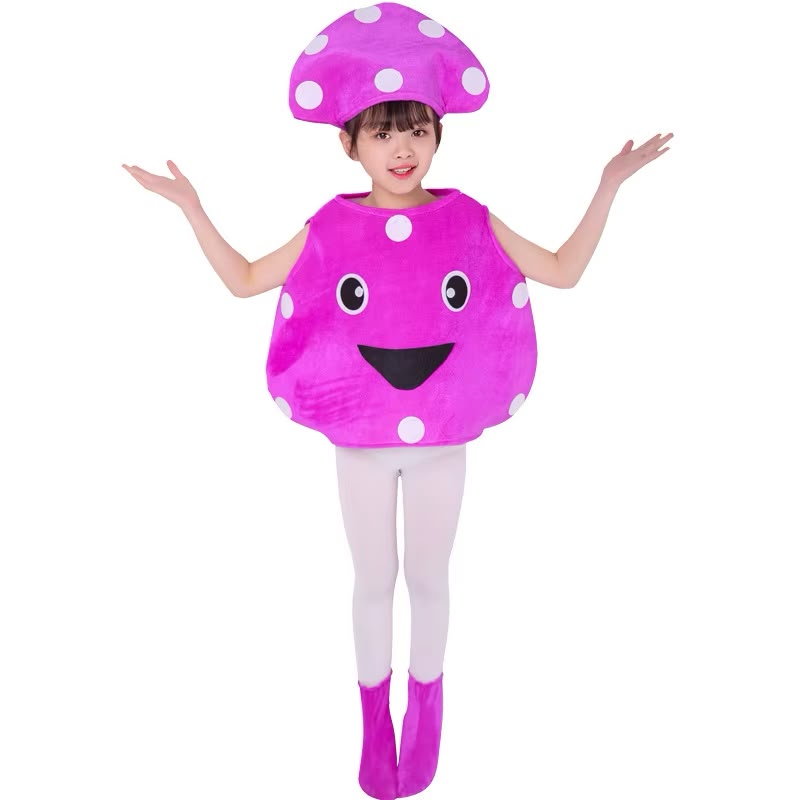 Kids Purple Octopus Costume