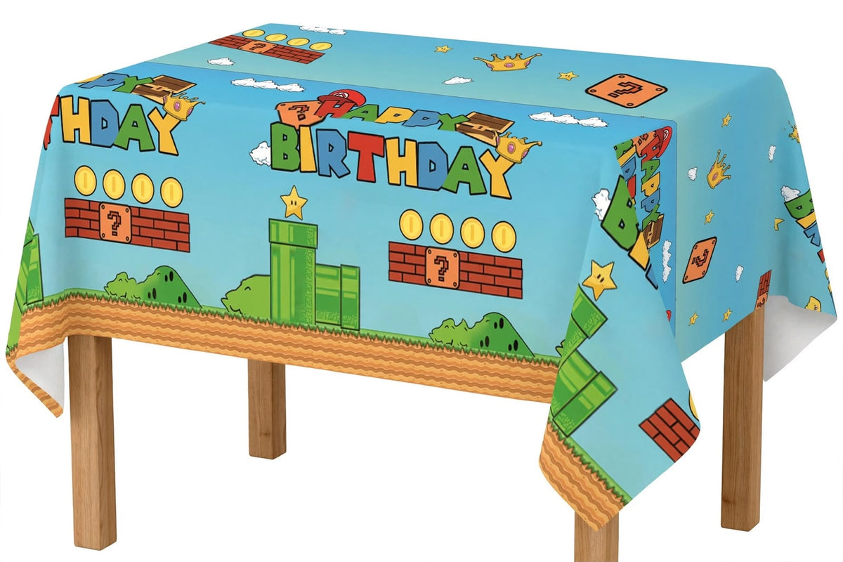 Super Mario Game Tablecloth