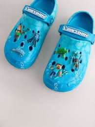 NEXT Minecraft Clogs Blue