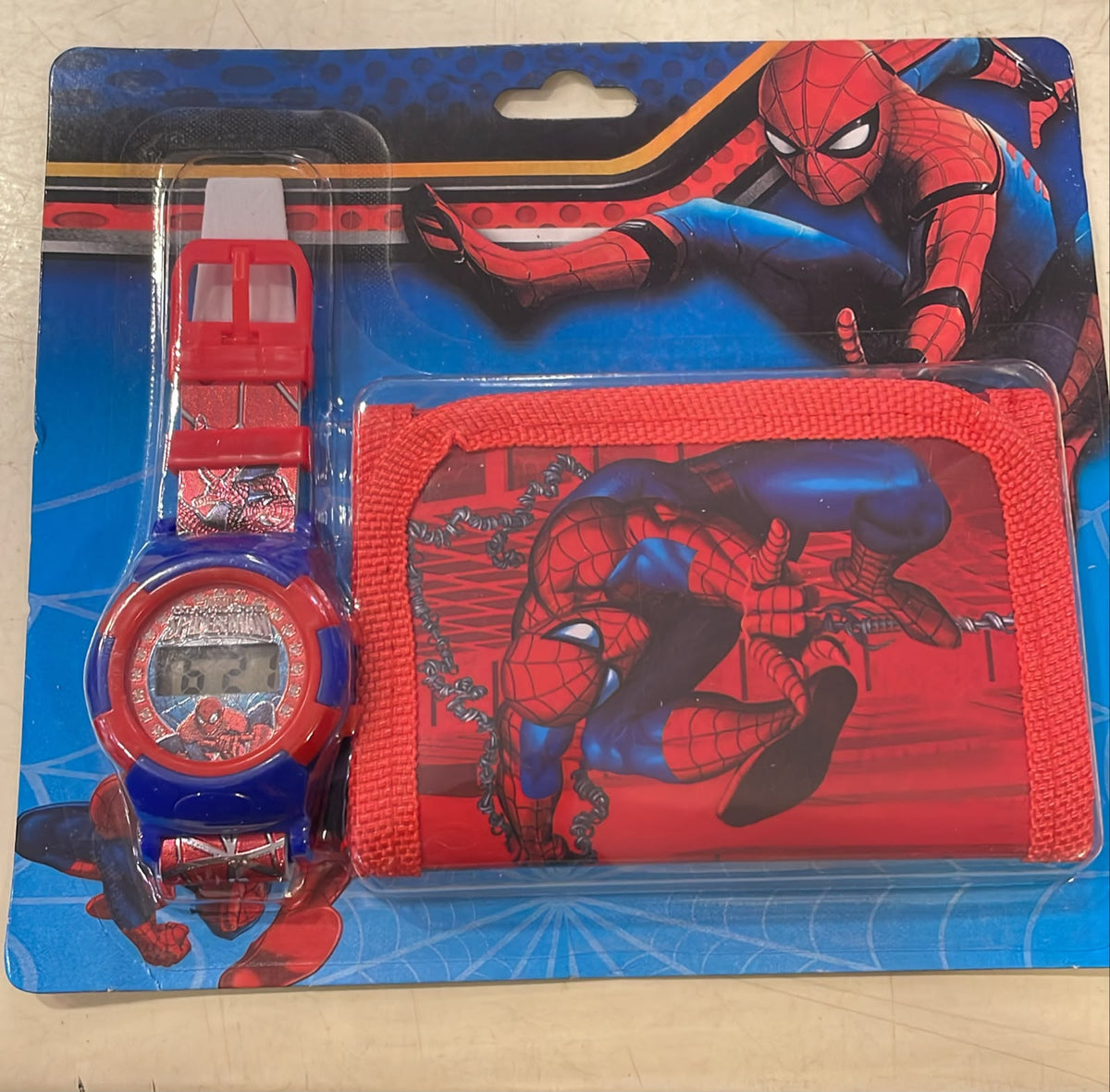 Spiderman Spidey Watch and Wallet