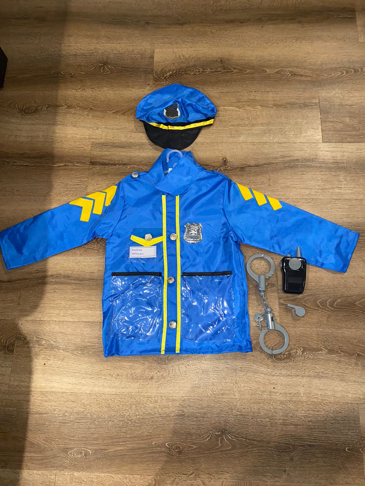 Policeman Light Blue Career Day outfit (Ages 3 to 7 years old) costume - Preppy Kids (Grand Bazaar)