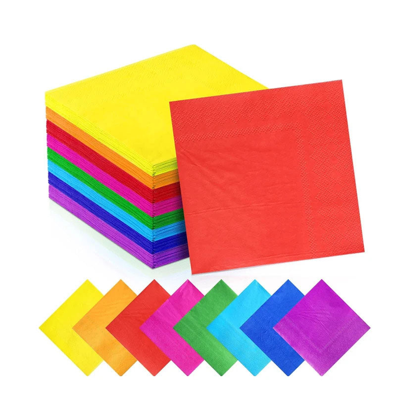 Plain Napkins (20pcs per pack) - Preppy Kids (Grand Bazaar)