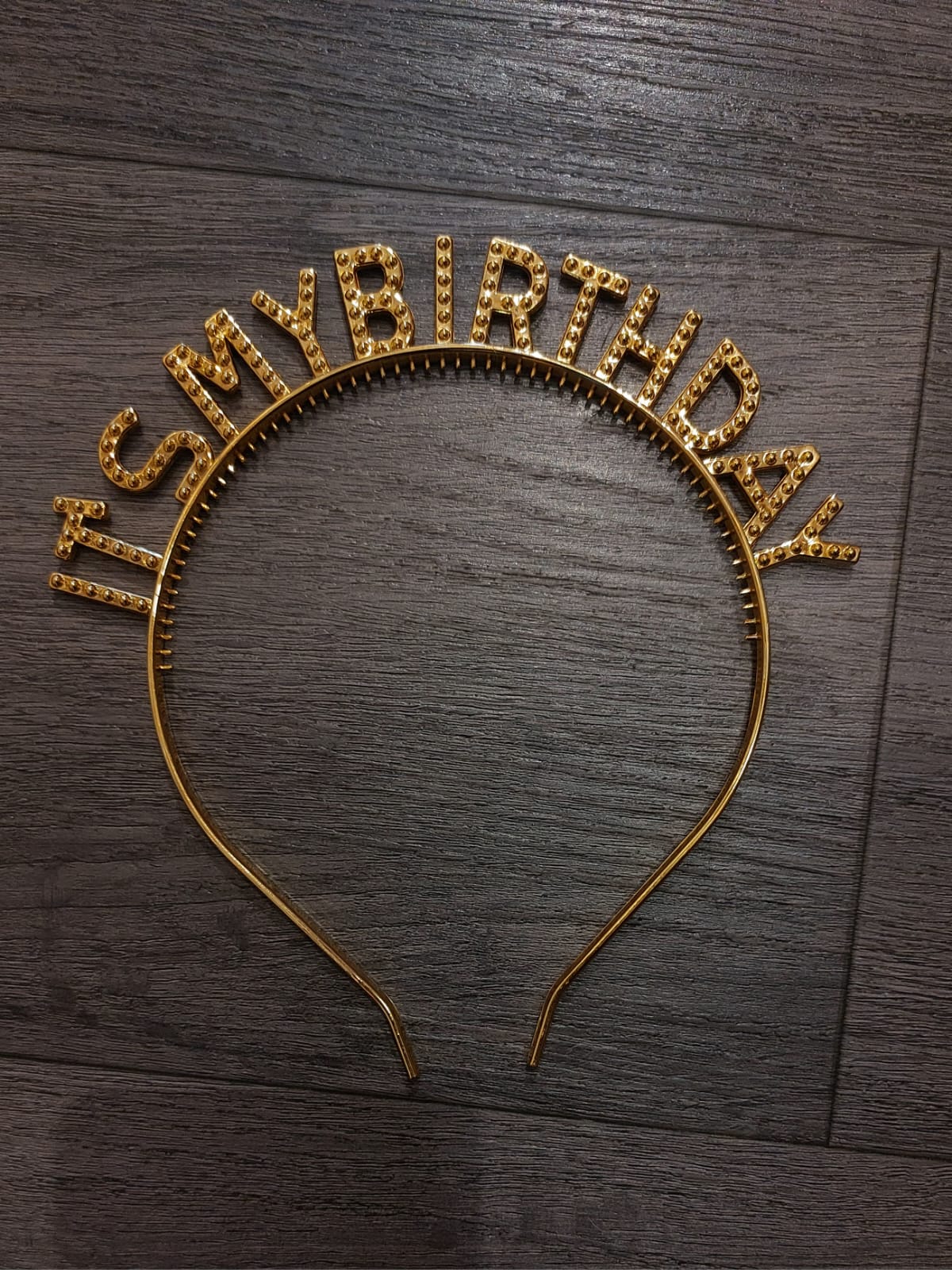 Happy Birthday Stud Tiara - Preppy Kids (Grand Bazaar)