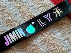 BTS BAND Lanyard Keychain - Preppy Kids (Grand Bazaar)