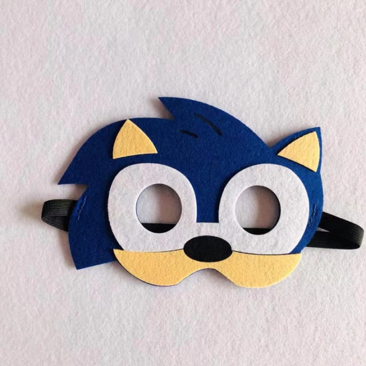 Sonic and Friends Felt Masks - Preppy Kids (Grand Bazaar)
