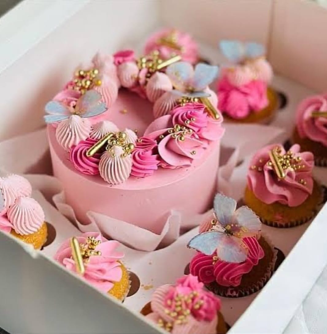 Cupcake / Cake box - Preppy Kids (Grand Bazaar)