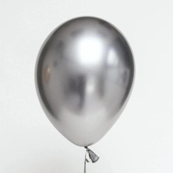 Metallic 12inch Latex Balloon loose - Preppy Kids (Grand Bazaar)