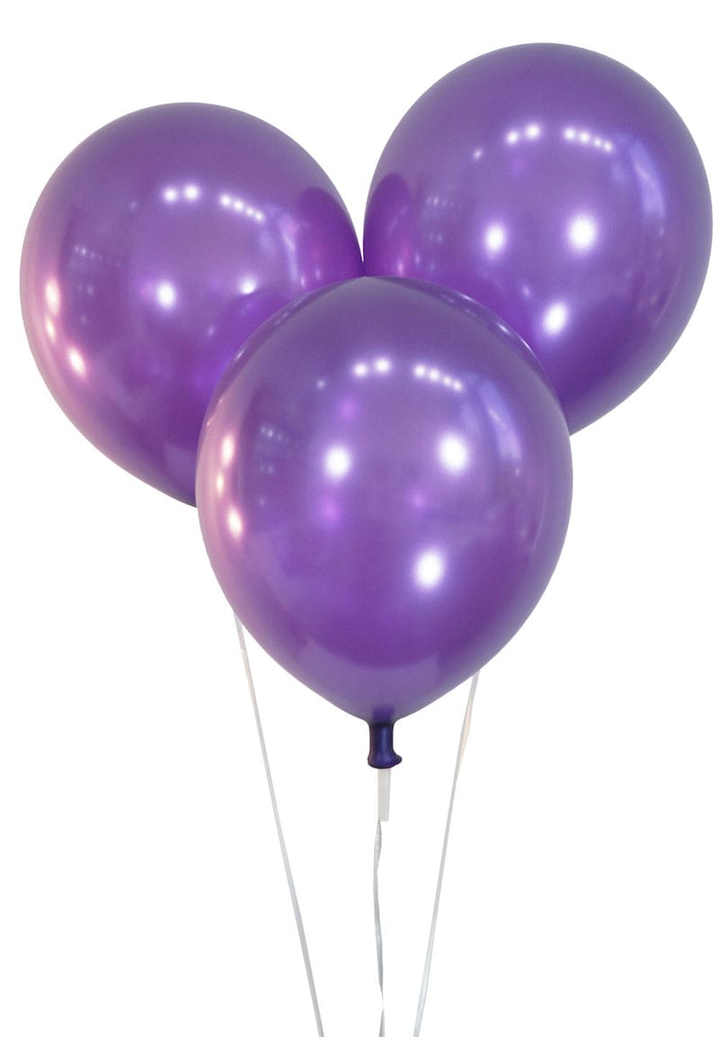 Metallic 12inch Latex 10 pcs pack - Preppy Kids (Grand Bazaar)