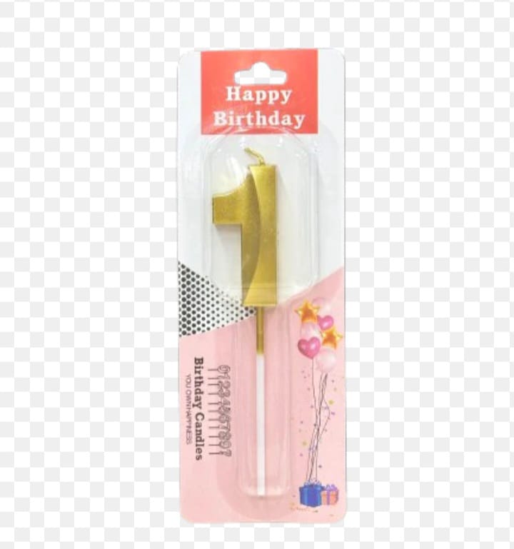 GOLD CANDLES 0 TO 9