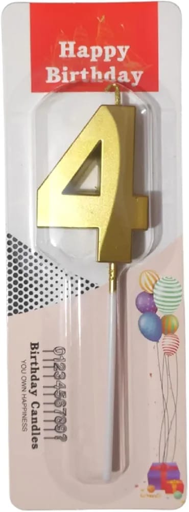 GOLD CANDLES 0 TO 9