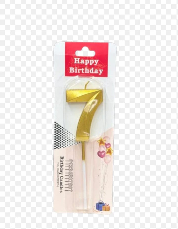 GOLD CANDLES 0 TO 9